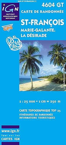 Download Carte de randonnée : St-Francois Grande-Terre PDF