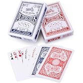 LotFancy Playing Cards, 2 Pack, Decks of Cards, Poker Size Standard Index, for Blackjack, Euchre, Canasta Card Game, Casino G