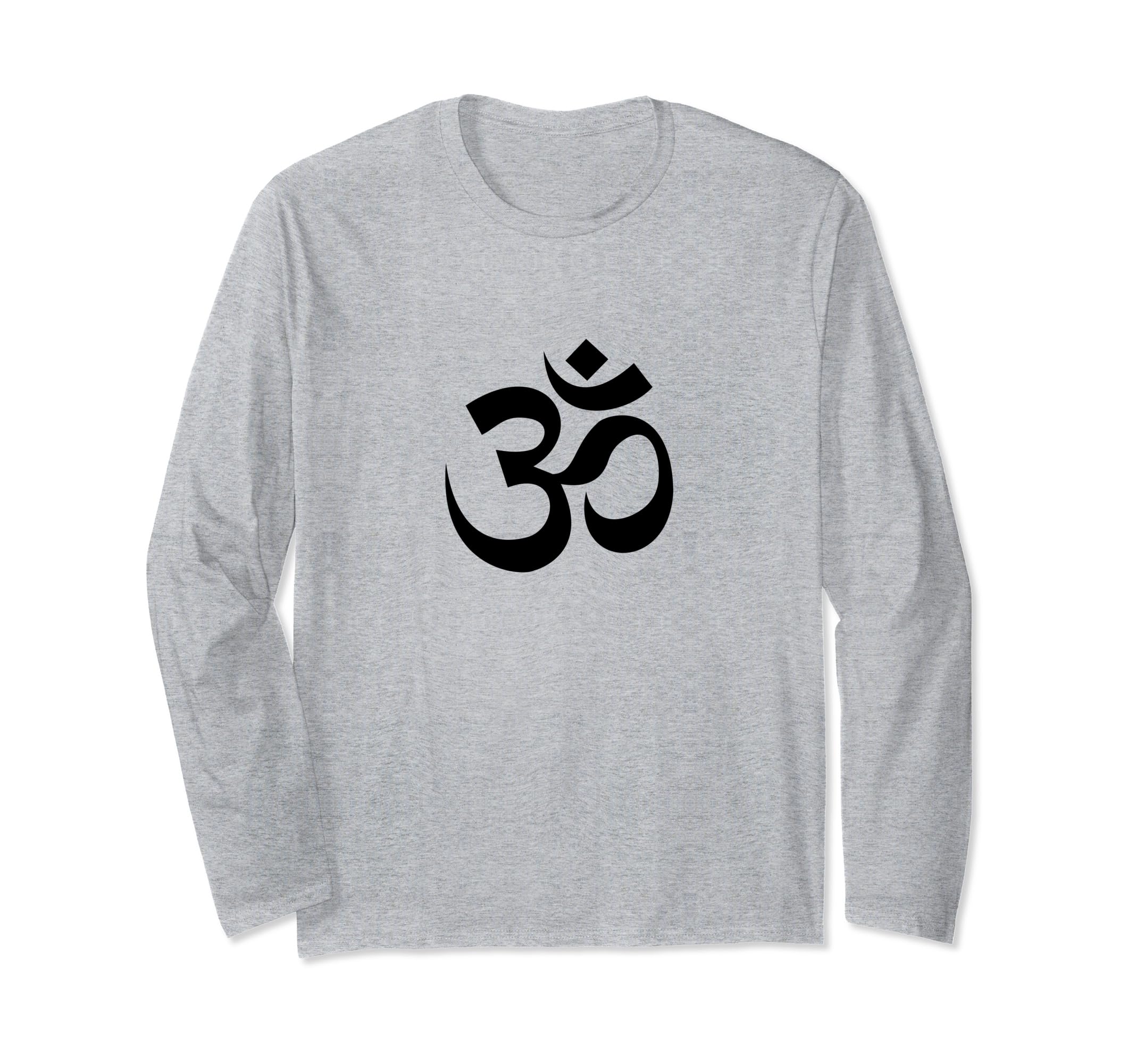 Ohm / Om / Aum Symbol Yoga Beginners Meditation Design Long Sleeve T-Shirt