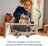 Melissa & Doug Wooden Ice Cream Toy Shop Role Play Set 3+ Kids view 7