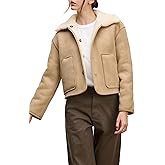 VELVET BY GRAHAM & SPENCER Women's Amara Reversible Sherpa Jacket, Sand, X-Small