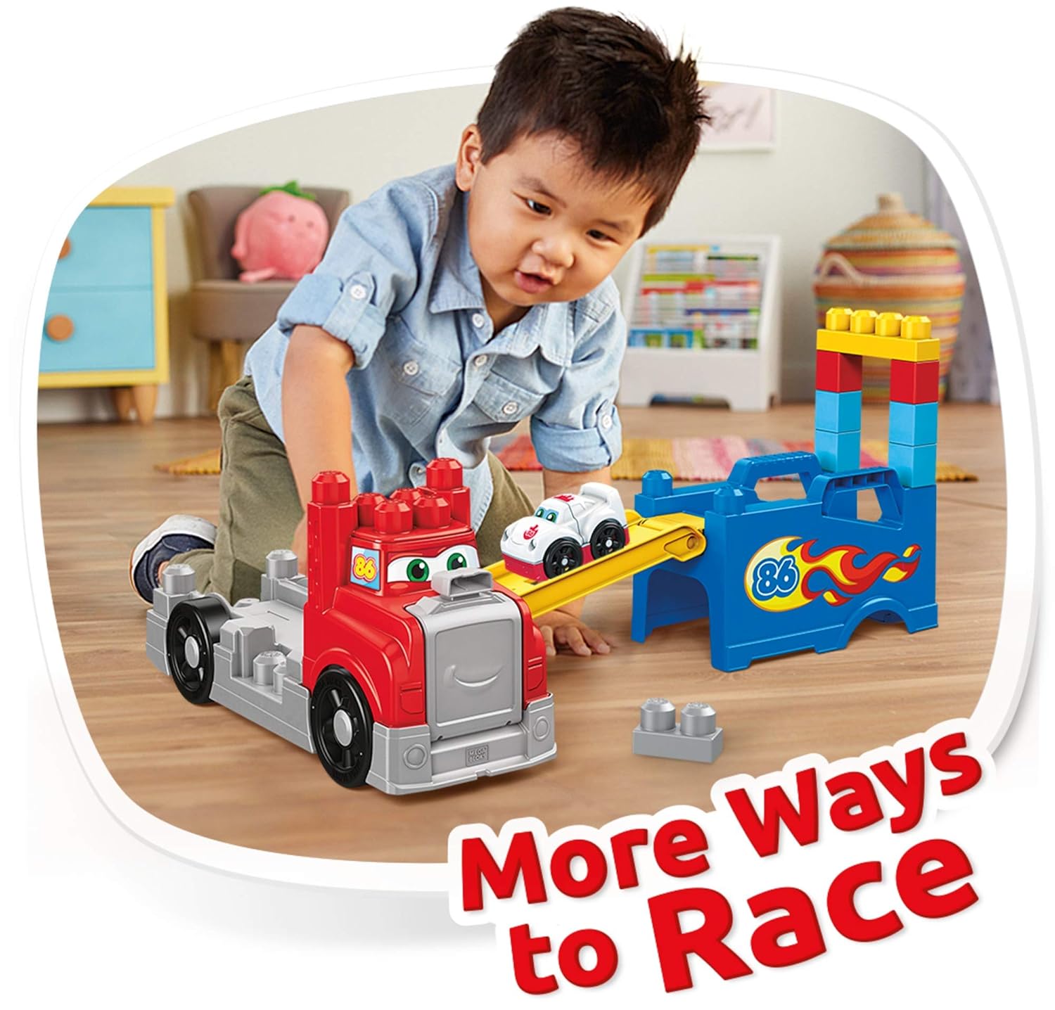 mega bloks fast tracks racing rig