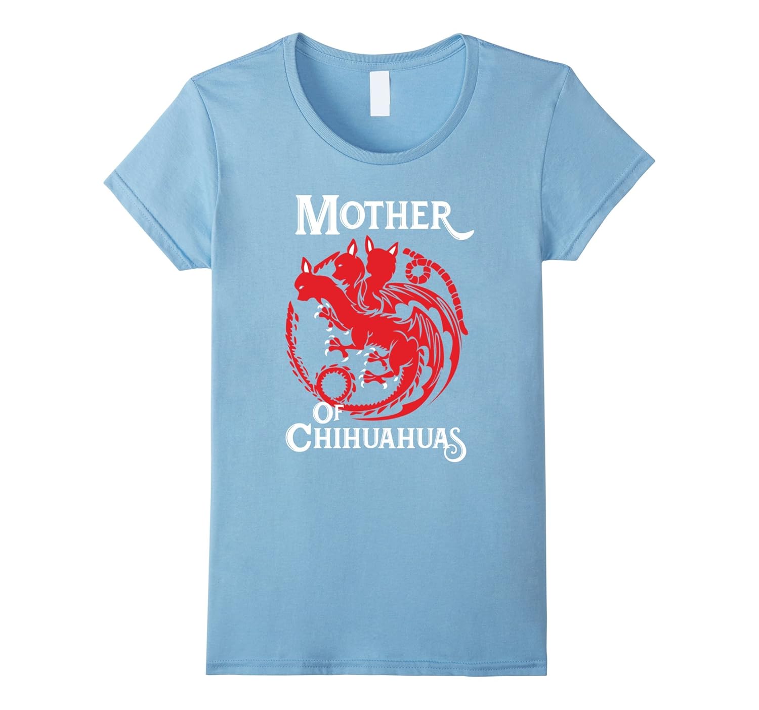 Womens Mother Of Chihuahuas T-shirt-ANZ