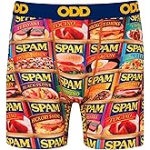 Odd Sox Men's Gift Idea Novelty Underwear Boxer Briefs, Spam Flavors