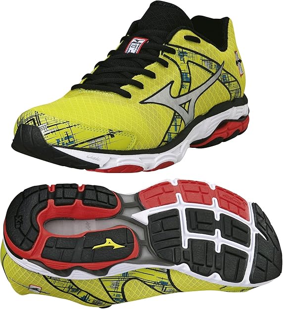 mizuno wave inspire 10 uomo verde
