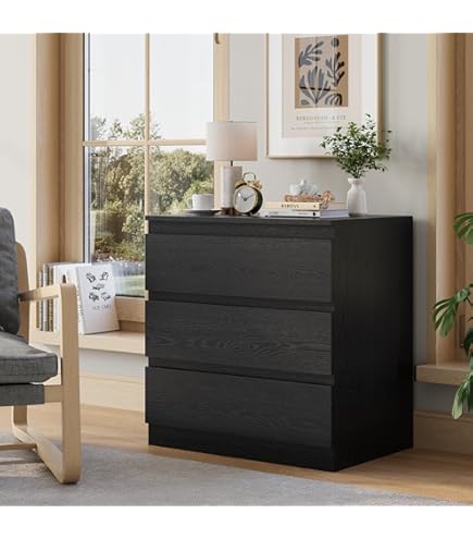 ikea malm 3 drawer dresser black brown Brown Velvet Button Up V-Neck Maternity Dress