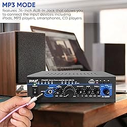 Pyle Home Bluetooth Audio Power Amplifier 2X120