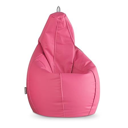 HAPPERS Puff Pera Polipiel Indoor Fucsia Infantil: Amazon.es: Hogar