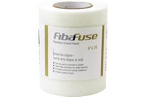 ADFORS FibaFuse FDW9018-U 6" X 75' Paperless Drywall Repair, White