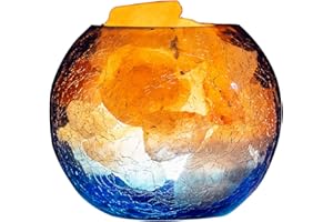 ZINYEME Himalayan Salt Lamp with Dimmer, USB Himalayan Pink Salt Lamp with Blue Bowl, Natural Crystal Sea Salt Lamp Night Light and Mood Lighting, Rock Salt Lamp for Decor Meditation Household Gifts Yoga