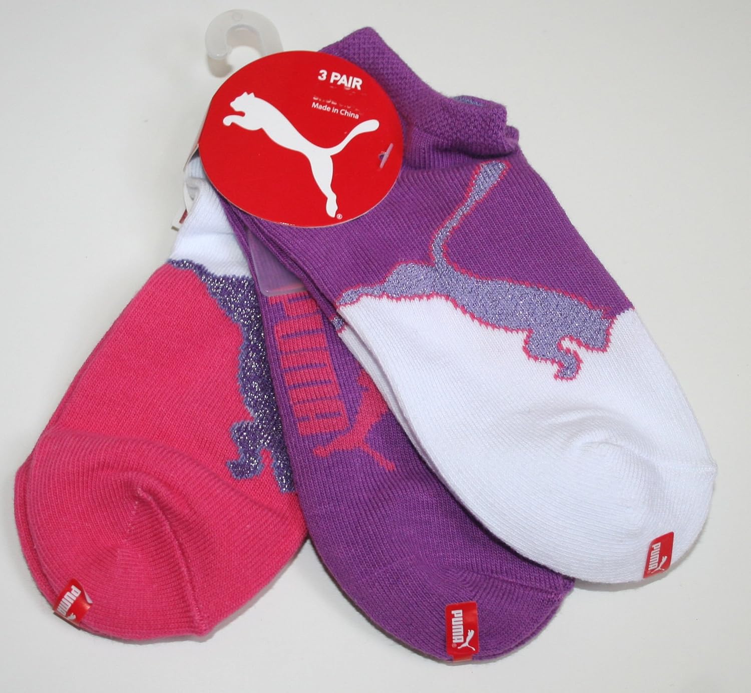 Puma Socks United Legwear Girls 26x 3Pack Runner Socks