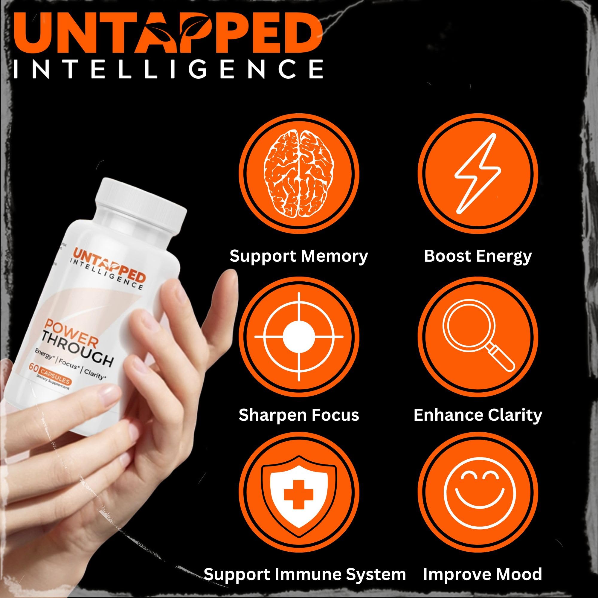 Mua Power Through - Nootropic Brain Supplement for Memory and Focus ...