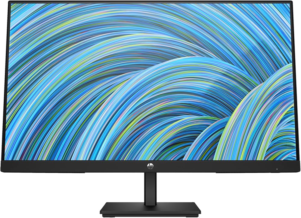 HP 24 Inch FHD Monitor VA 75Hz FreeSync 1x HDMI 1x VGA Tilt Black V24v G5