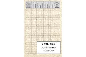 Vehicle Maintenance Log Book: Car Repair Journal | Track Maintenance | Service record book for cars | Auto Expense Diary | Re