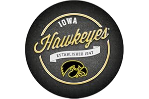 P. GRAHAM DUNN University of Iowa Metallic 4 x 4 Paperboard Celebration Coasters Pack of 12