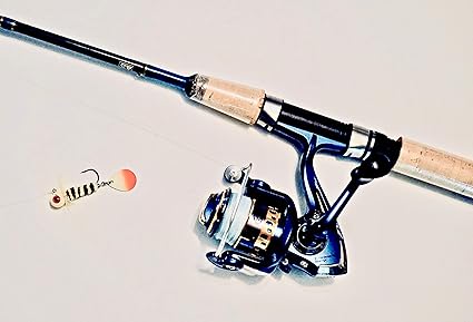 ready to fish rod and reel