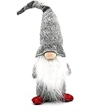 Handmade Swedish Tomte,Santa - Scandinavian Gnome Plush-Christmas Gift Birthday Present - Home Ornaments Christmas Decoration Table Decor - 16Inches