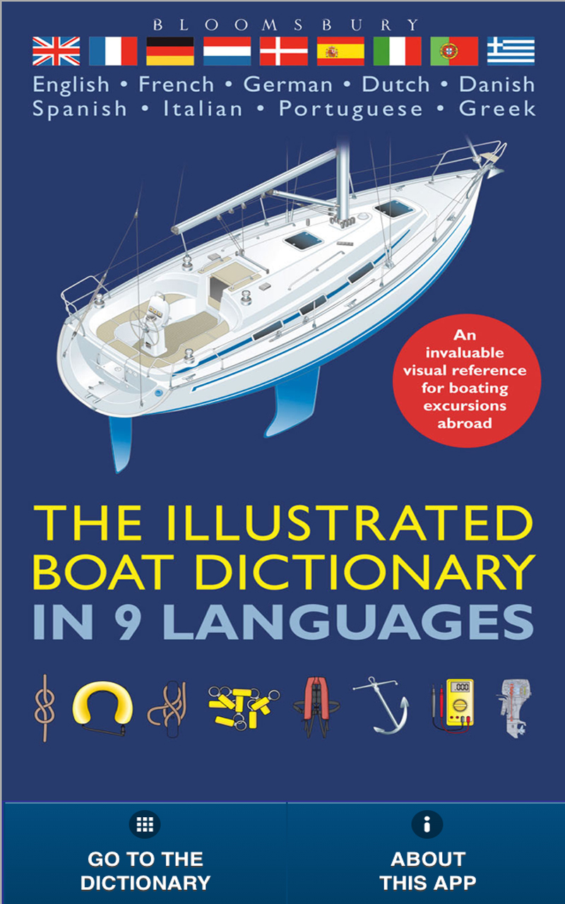 The Illustrated Boat Dictionary in 9 Languages by Adlard Coles Nautical Appstore