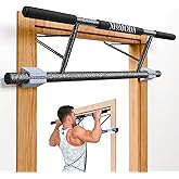 Pull Up Bar Doorway No Screw Heavy Duty Chin-Up Bar Door Frame for Home Gym | heavy-duty build, padded grips, frame protection, portable, quick installation