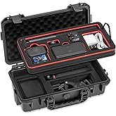 STARTRC PHOTO Osmo 360 Hard Case, Dual Layer Waterproof Case for DJI Osmo 360 Accessories, Portable Travel Carrying case for DJI Osmo 360 Adventure Combo