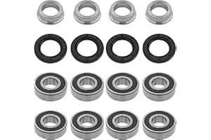 Caltric 293350145 706000826 706003749 293200144 293200132 706001282 706001225 Rear Swing Arm Bearing Seal & Spacers Compatibl