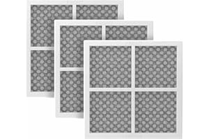 LEOPO 3-PACK LT120F Refrigerator Air Filter Replacement Compatible with LG Air Filter LT120F Kenmore Elite 46-9918 469918 9918 Replaces ADQ73214402 ADQ73214403 ADQ73214404 ADQ73334008
