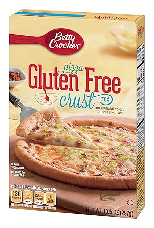 Betty Crocker sin gluten Pizza corteza mezcla 10,5 oz caja ...