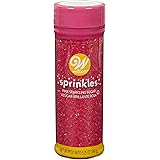 Wilton Pink Sparkling Sugar, 5.25 oz.