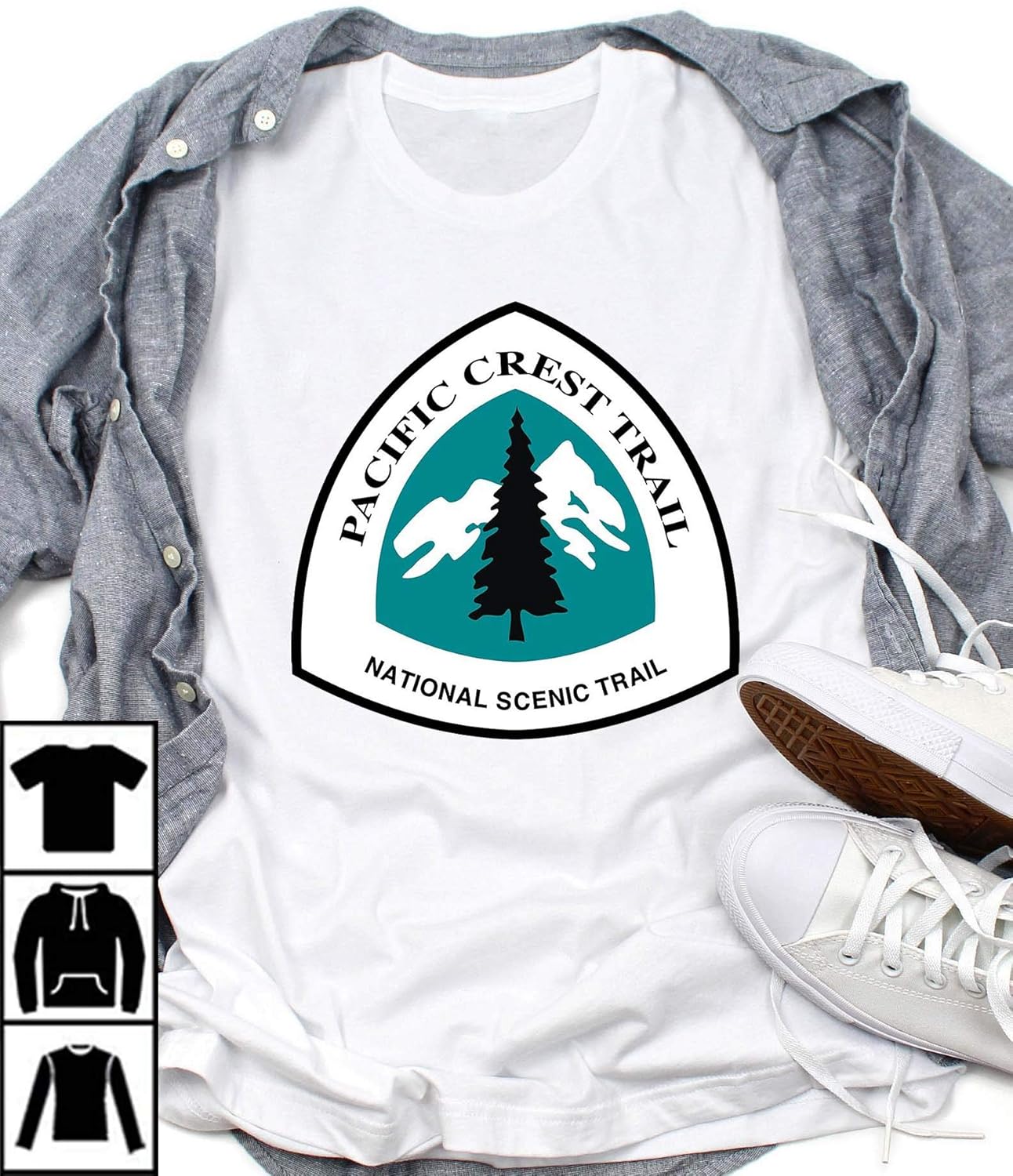 Pacific Crest Trail T-Shirt, Hoodie, Long Sleeve, Sweatshirt