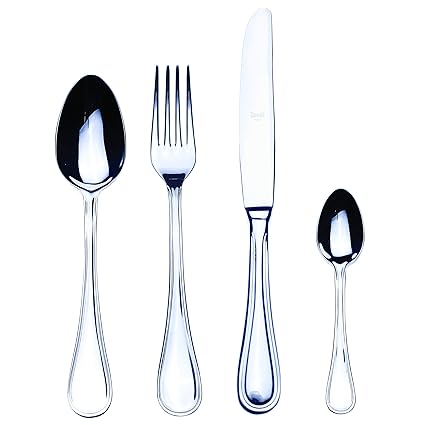 Mepra 102322024 - Juego de cubertería, color plateado