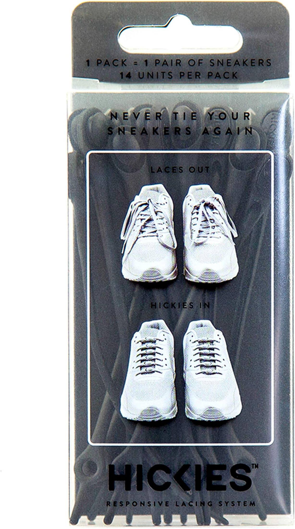 HICKIES 1.0 No-Tie Shoelaces