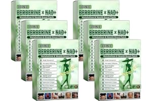 Natural Berberine Patches, 36PCS2026 New Shape Patch for Women & Men, Skin Friendly Suitable for Everyday Lifestyle Use