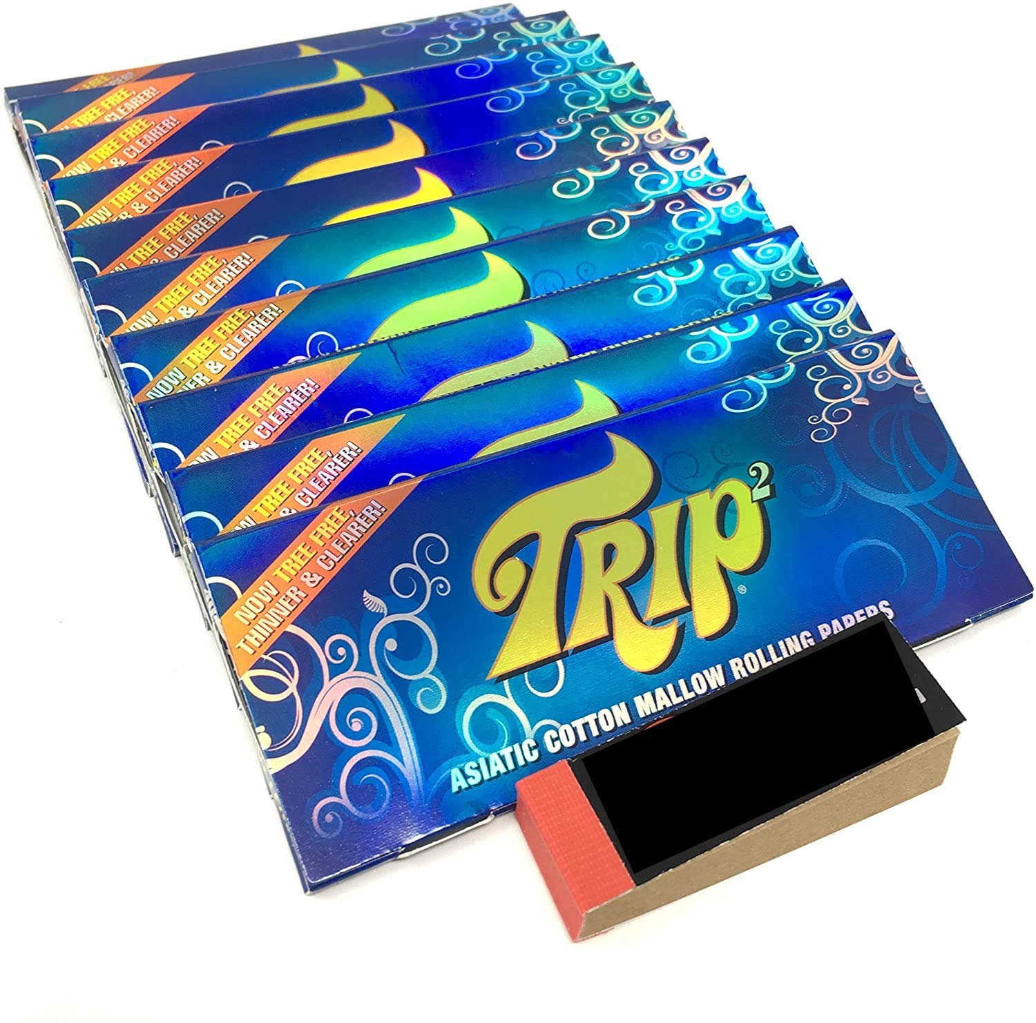 Trip2 Transparent Clear King Size Papers (10 Packs)