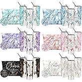 Geiserailie 18 Pcs Christian Gifts for Women 20oz Marble Tumbler, Makeup Bag, Pocket Mirrors, Inspirational Bible Verse Gift Set for Grandmother, Church Pastor's Wife, Teacher (Multicolor)