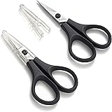Beaditive Lightweight Sewing and Embroidery Scissors Set (2 PC) | Sewing, Embroidery, Paper Cutting, Crafting | Stainless Ste