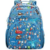 Simple Modern Disney Pixar Kids Backpack for School, Girls, Boys | 18L | Fletcher Pixar Bookbag, School Backpack for Preschool, Kindergarten, Elementary | Fits Lunch Box, Cute | Large