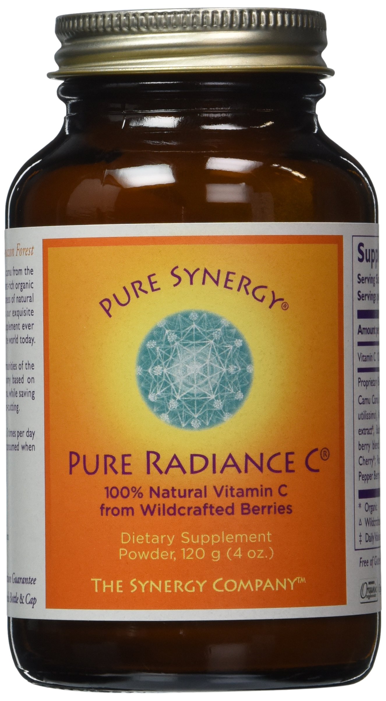 PURE SYNERGY Pure Radiance C 4 oz Powder USDA Organic NonGMO