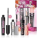 Benefit Cosmetics Mascara 3 Piece Full Size Set $72 Value They're Real Bad Girl Bang Roller Lash Set Together At Last