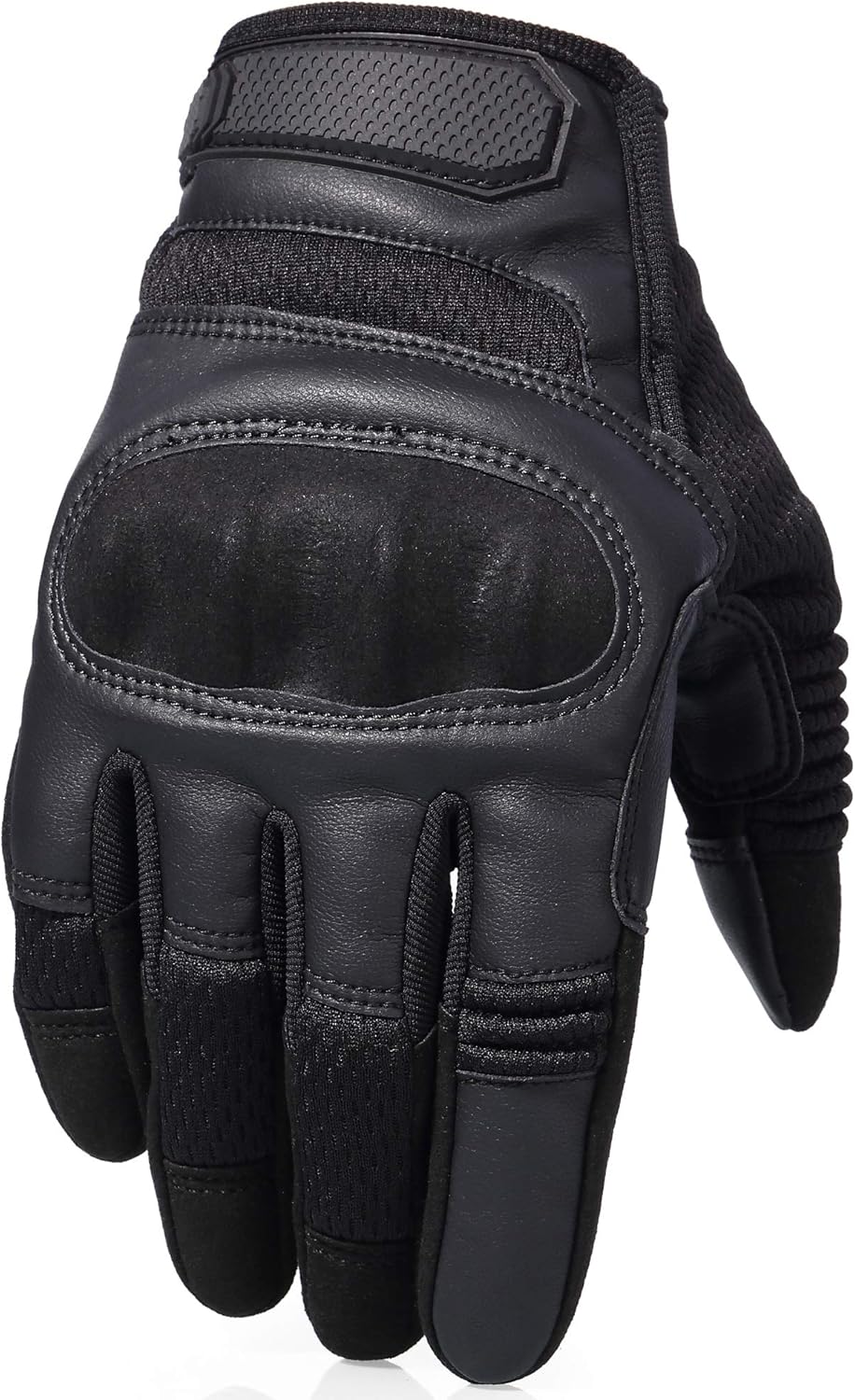 AXBXCX Touch Screen Full Finger Gloves for Motorcycles Cycling Motorbike ATV Bike Camping Climbing Hiking Work Outdoor Sports Men Women Black S: Automotive