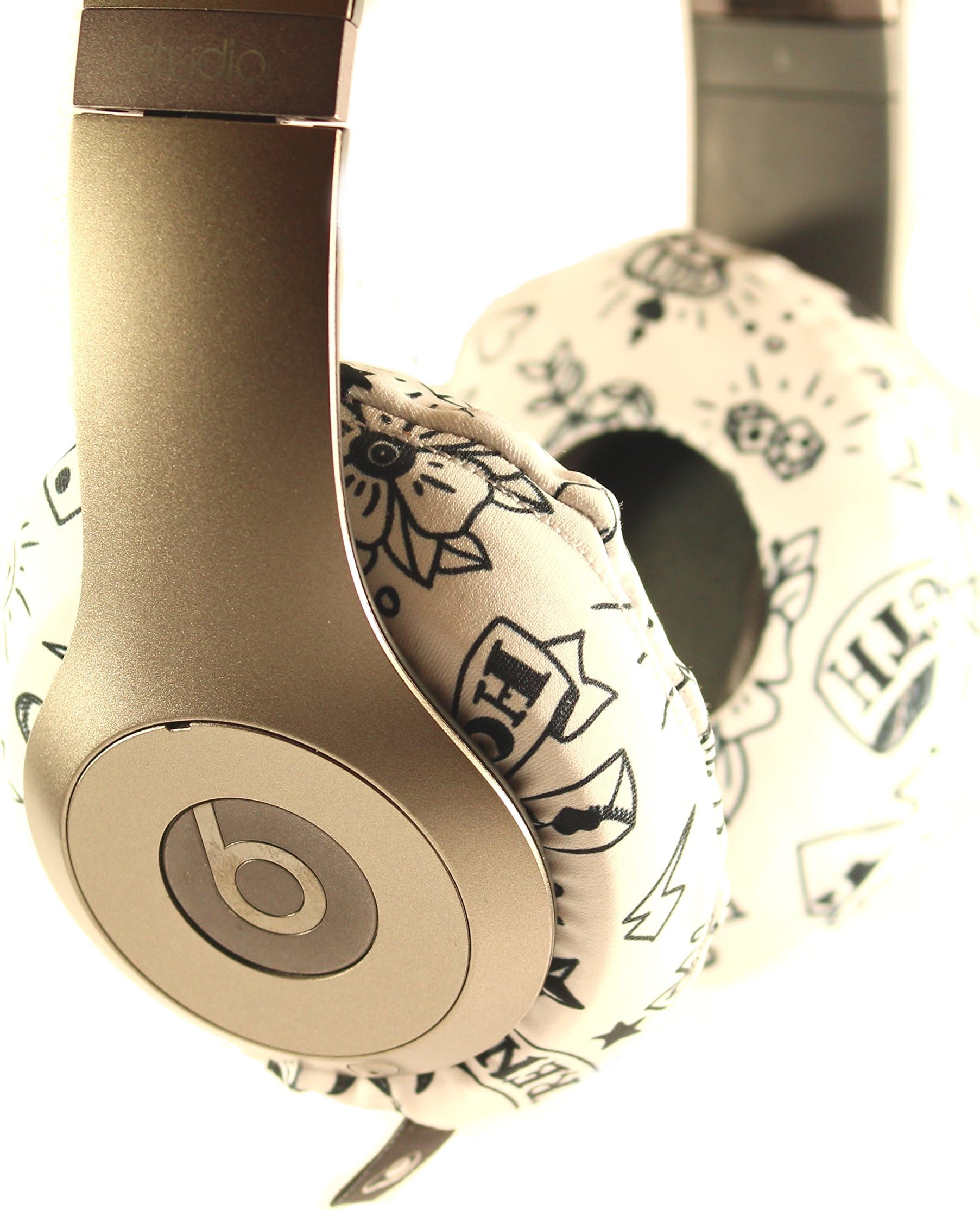 Avokado Caps - Washable Headphone Covers (Tattoo, L)