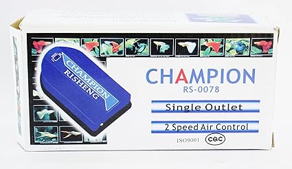 champion aquarium air pump