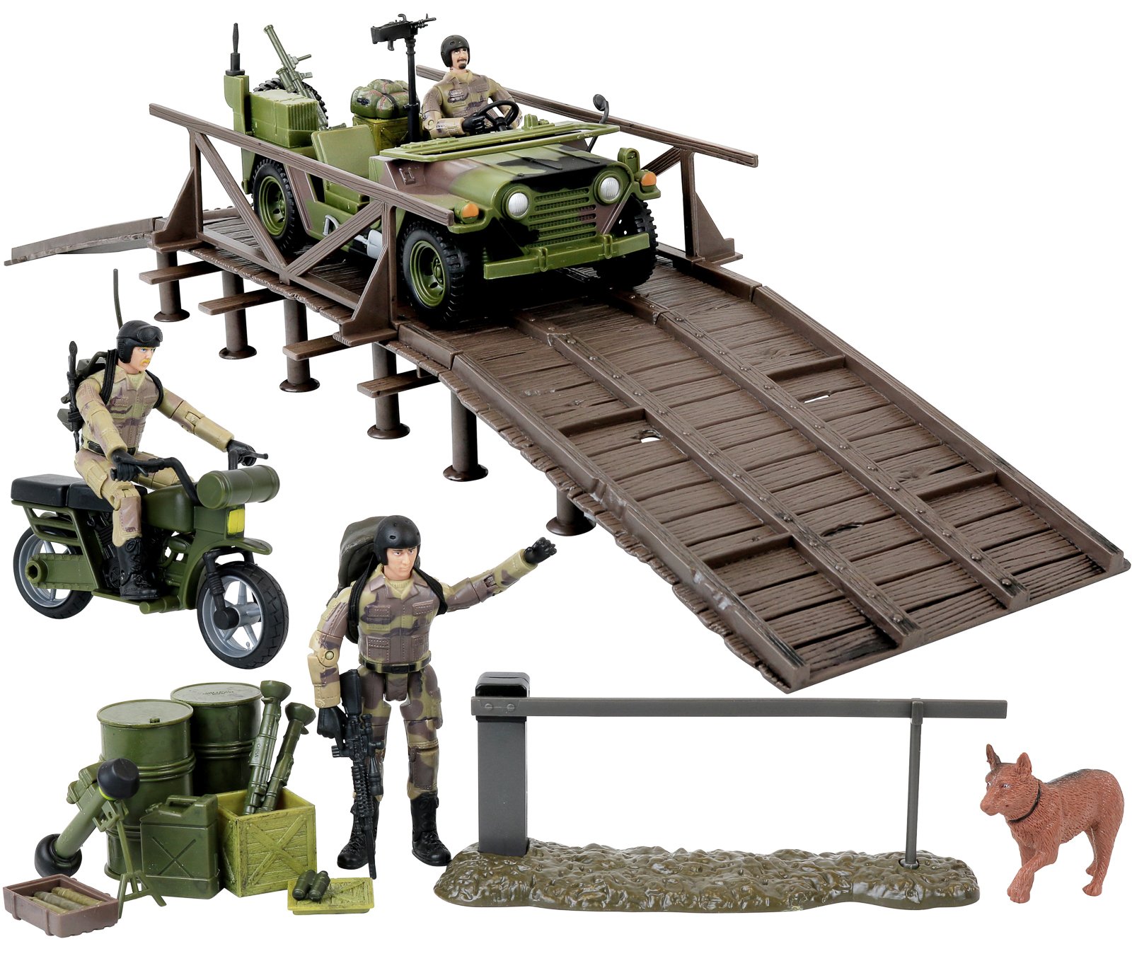 Action Toy Figures Click N Play Military Swat Elite Unit Rescue Helicopter 26 Piece Play Set With Accessories Toys Games Hyundai Lighting Com Mk
