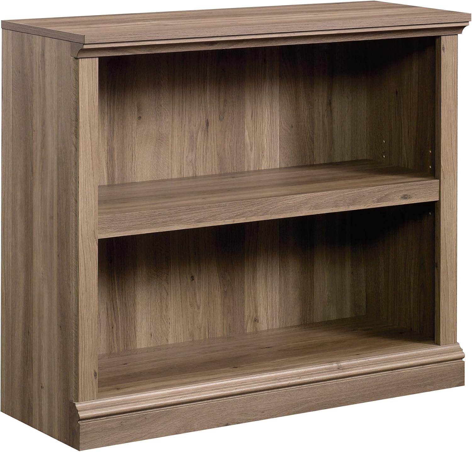 Sauder 2-Shelf Bookcase, Select Cherry finish: Furniture & Decor