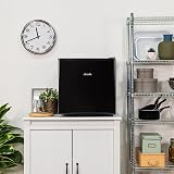 Abode Table Top Mini Fridge 43L Black Freestanding Reversible Door view 5