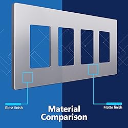 LIDER Matte Finish Decorator Switch