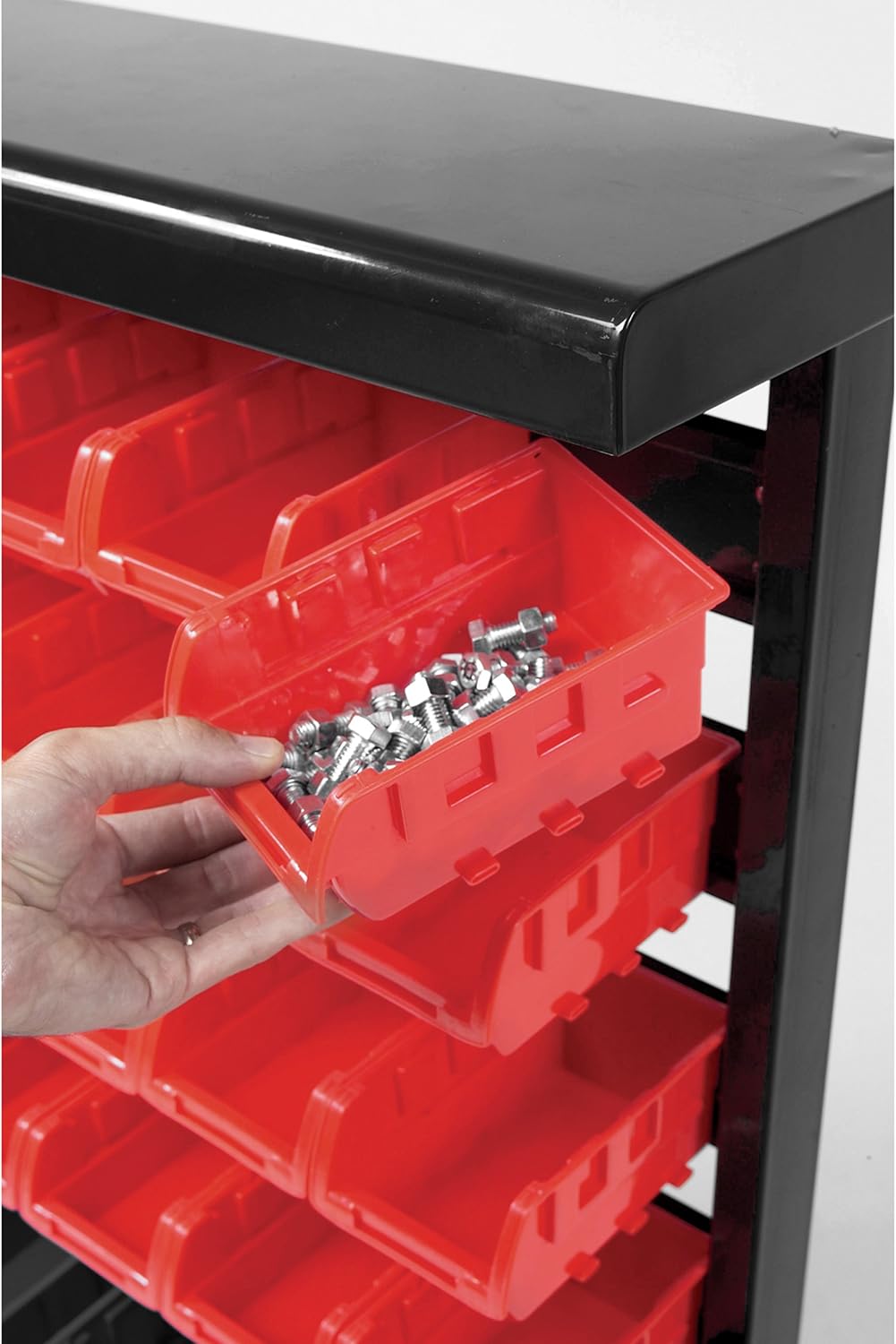 Performance Tool W5193 Half Bulk Bin Storage Rack: Home Improvement