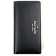 Kate Spade New York Slim Staci Saffiano Leather Bifold Wallet (Black)