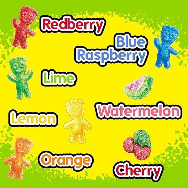 SOUR PATCH KIDS MVP TOP PICKS MIX SOFT & CHEWY CANDY, SHARE SIZE, 11 OZ