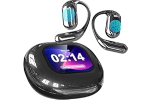 ADYOOM AI Real-Time Translation Earbuds, 144 Languages, Two-Way Translator Earbuds, Bluetooth, HD Sound, Multi-Mode Translating Earbuds for Travel, Business, Learning, Compatible with iOS & Android (Black)