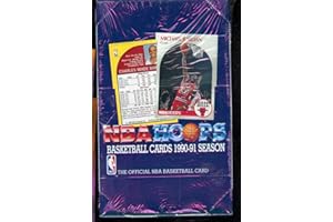 1990-91 Hoops Basketball Wax Pack Box Series 1 One NBA Card Set 1991